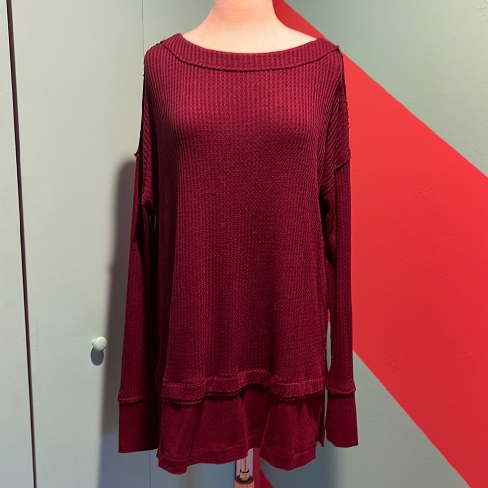 Free people long sleeve top